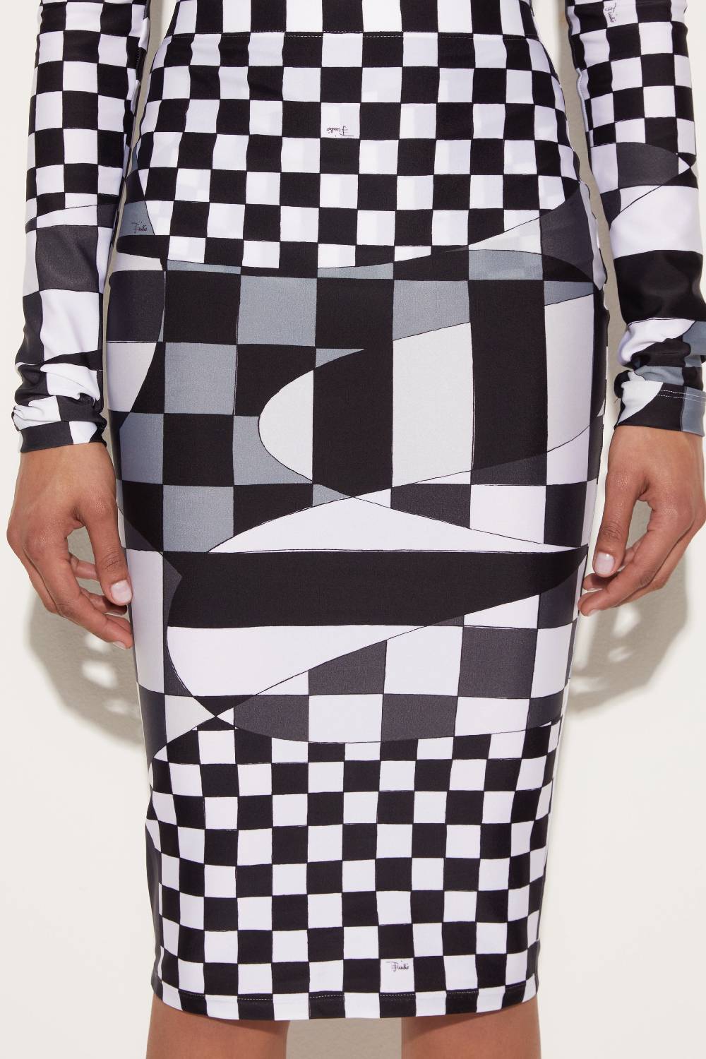Pucci Giardino-Print Pencil Skirt Duty-free