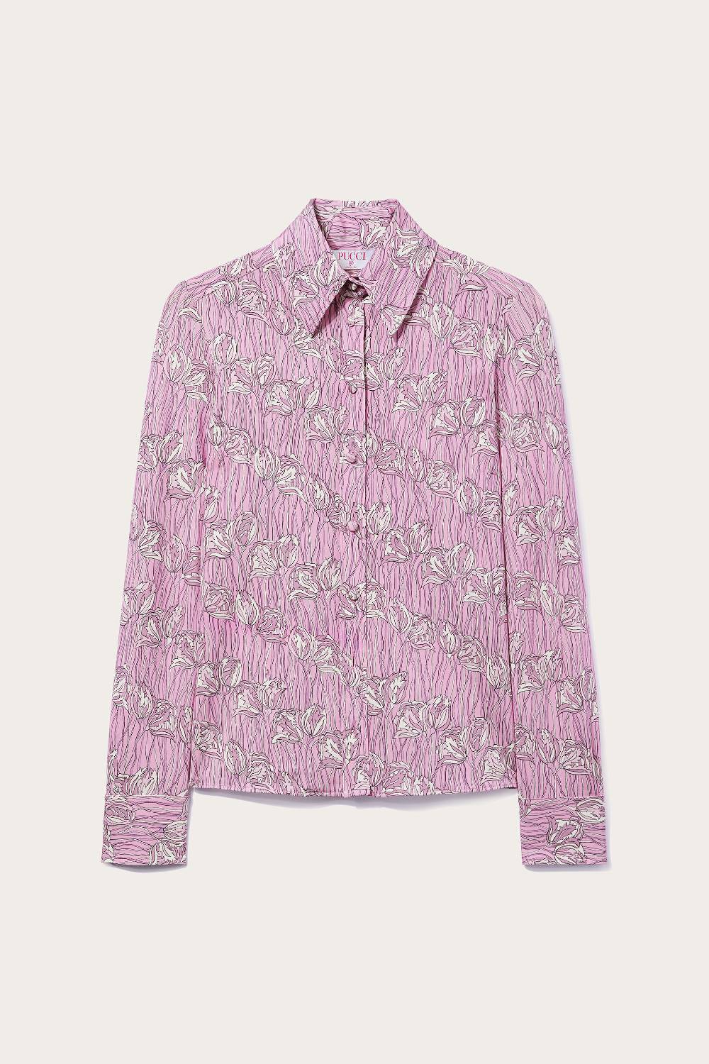Pucci Camicia con stampa Fior di Loto Nuovo