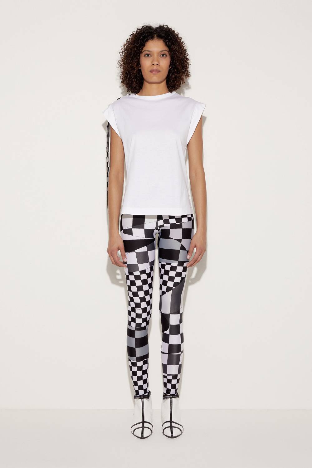Pucci Leggings con stampa Giardino Qualità