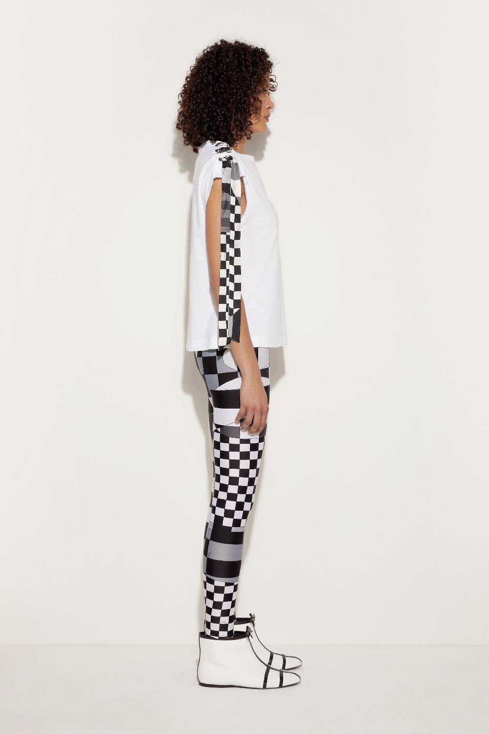 Pucci Leggings con stampa Giardino Qualità