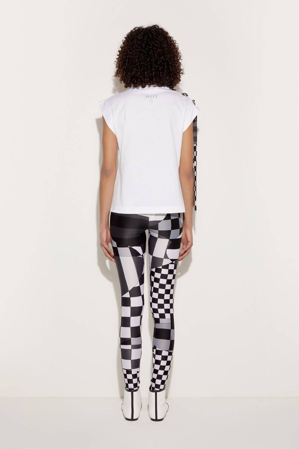 Pucci Leggings con stampa Giardino Qualità