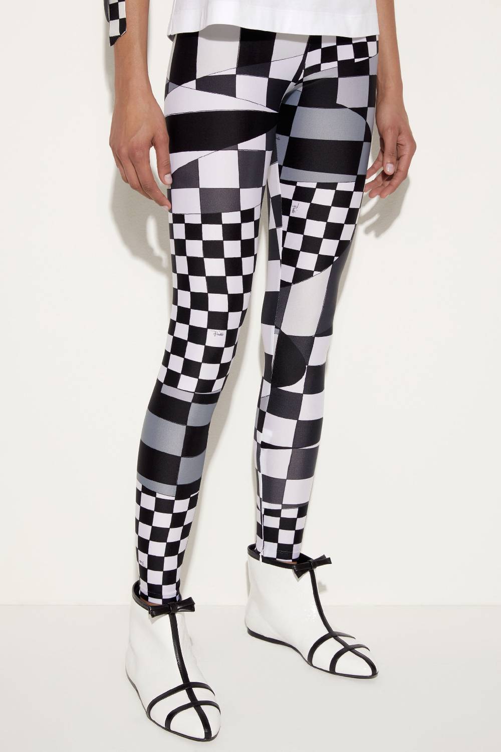 Pucci Leggings con stampa Giardino Qualità
