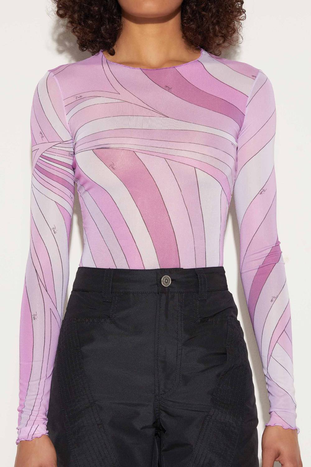 Pucci Top con stampa Iride Vendita