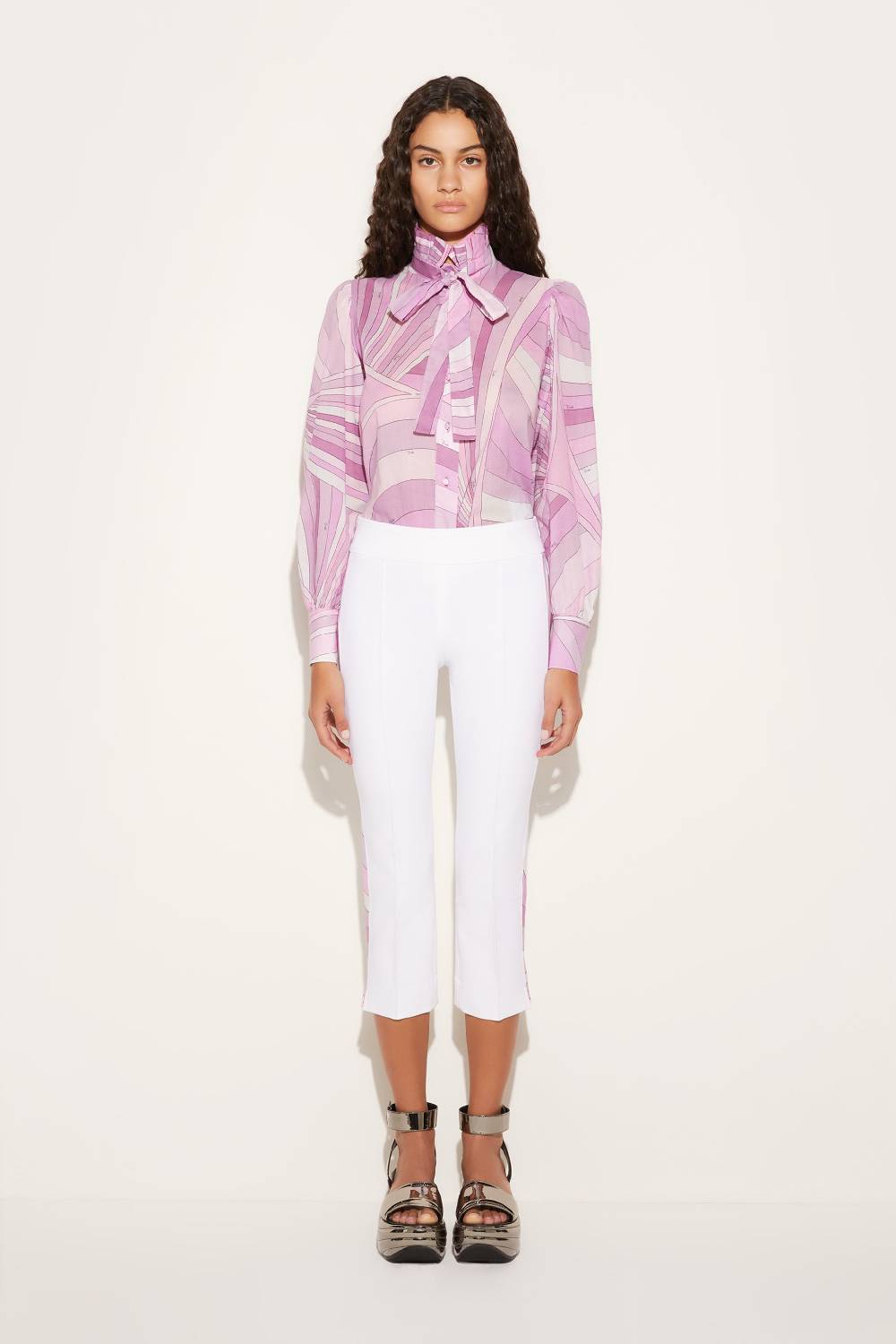 Pucci Camicia con stampa Iride Consegna Veloce