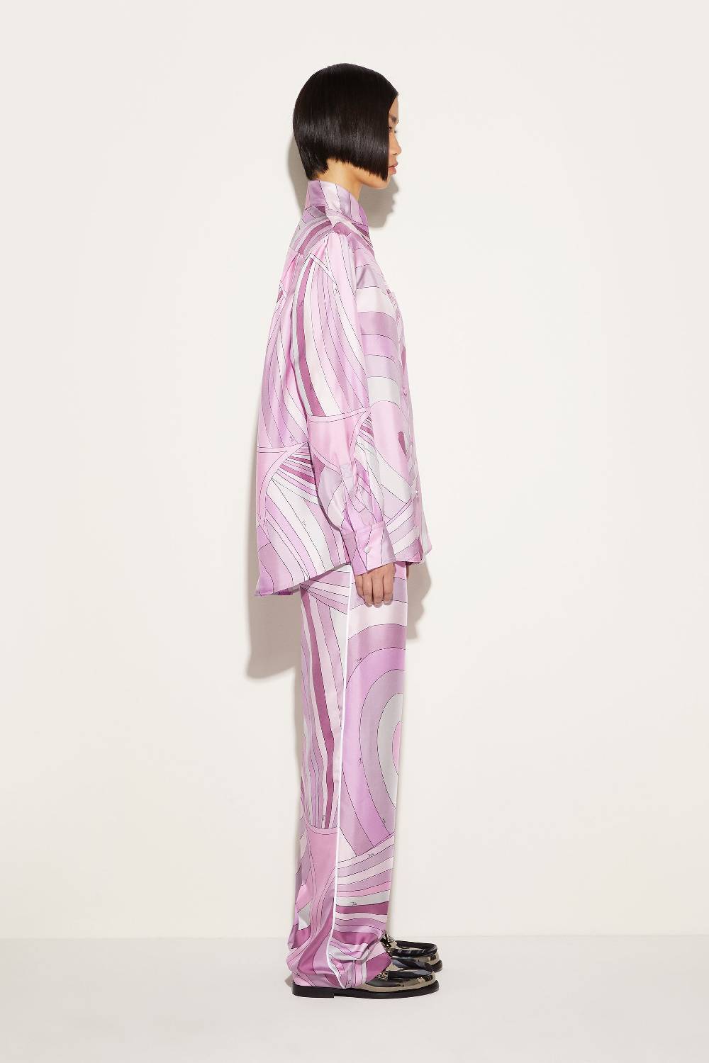 Pucci Camicia in seta con stampa Iride Promozione Limitata