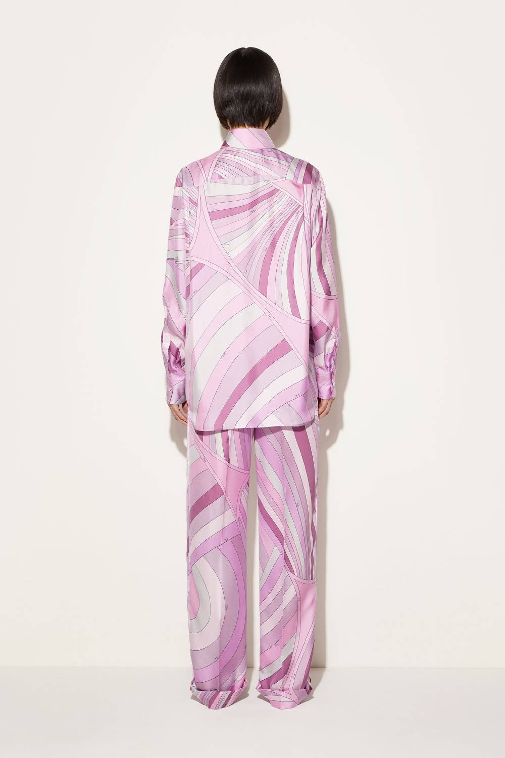 Pucci Camicia in seta con stampa Iride Promozione Limitata