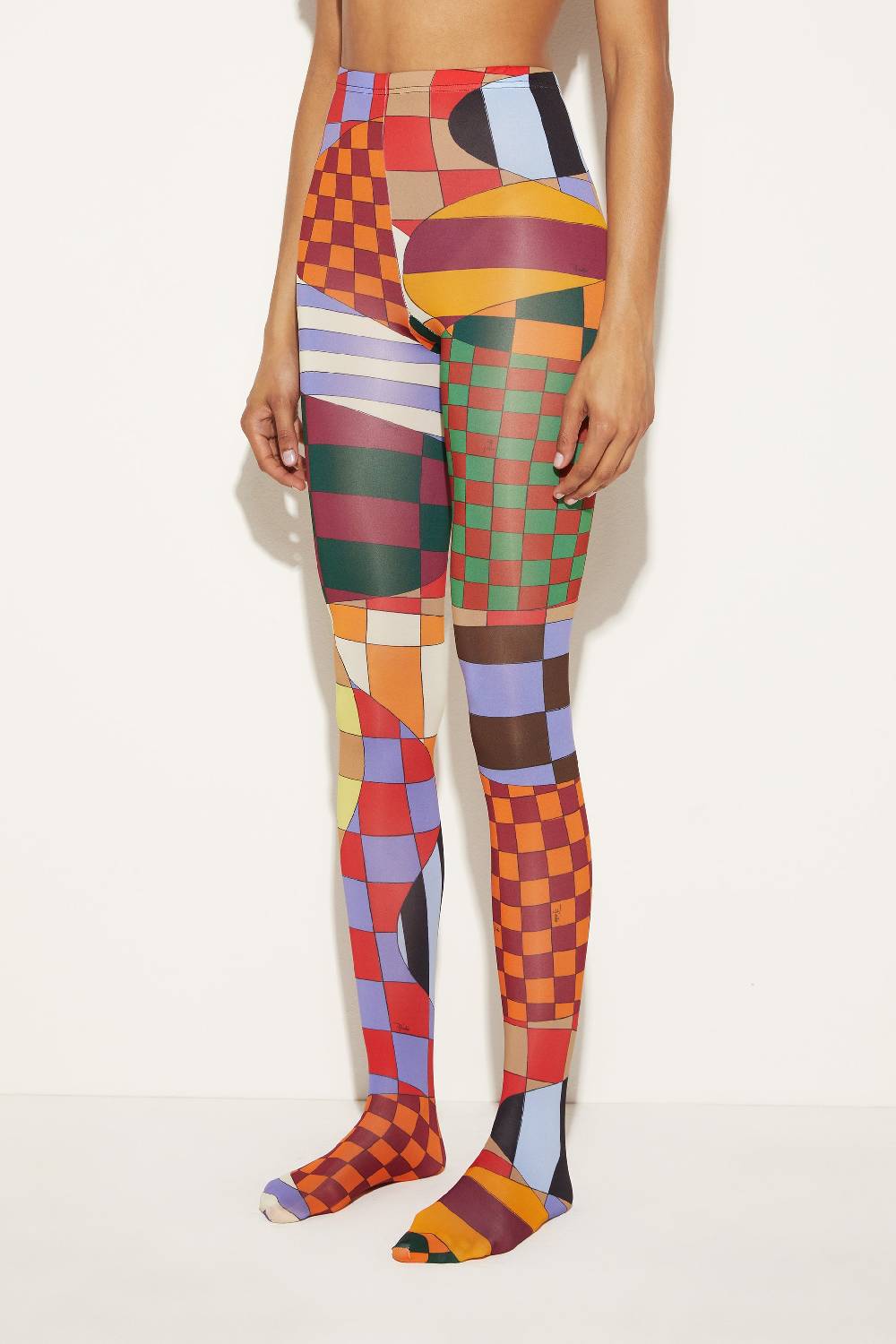 Pucci Collant con stampa Giardino Sconto