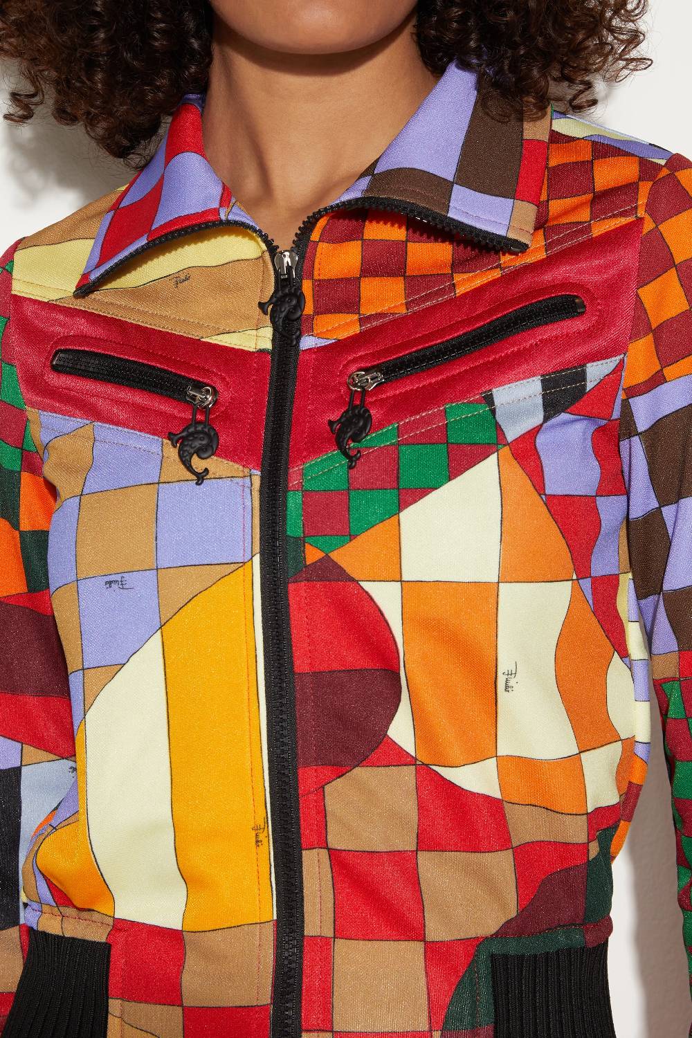 Pucci Giacca con stampa Giardino Economico
