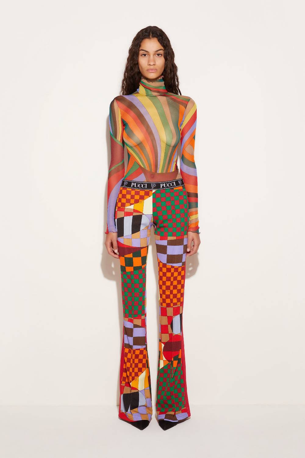 Pucci Top con stampa Iride Offerte