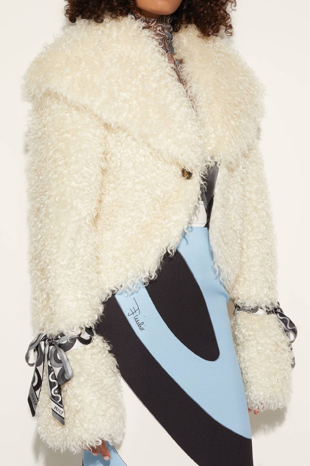 Pucci Cappotto in shearling sintetico Vendita Economica