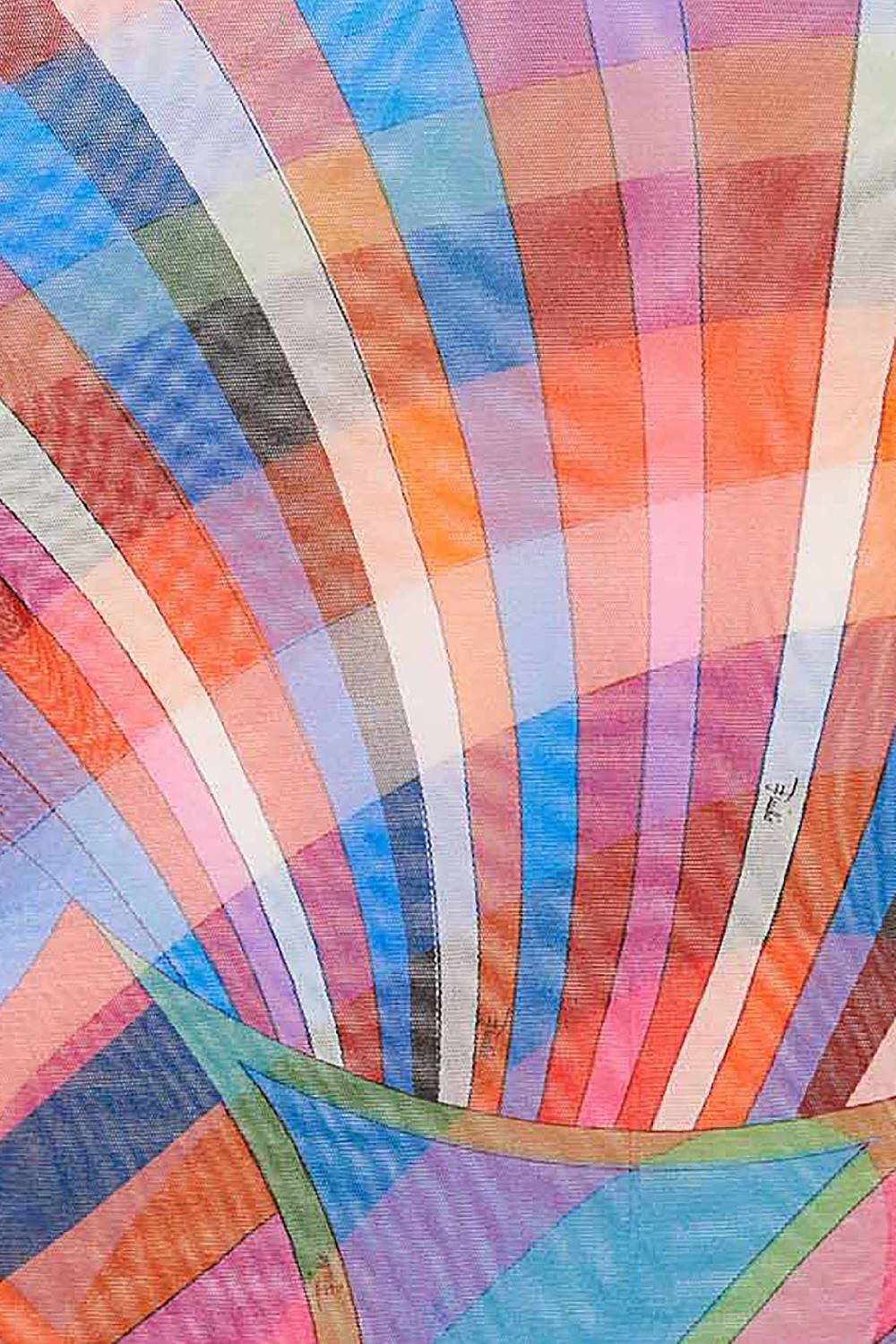 Pucci Top con stampa Iride Saldi Di Fabbrica