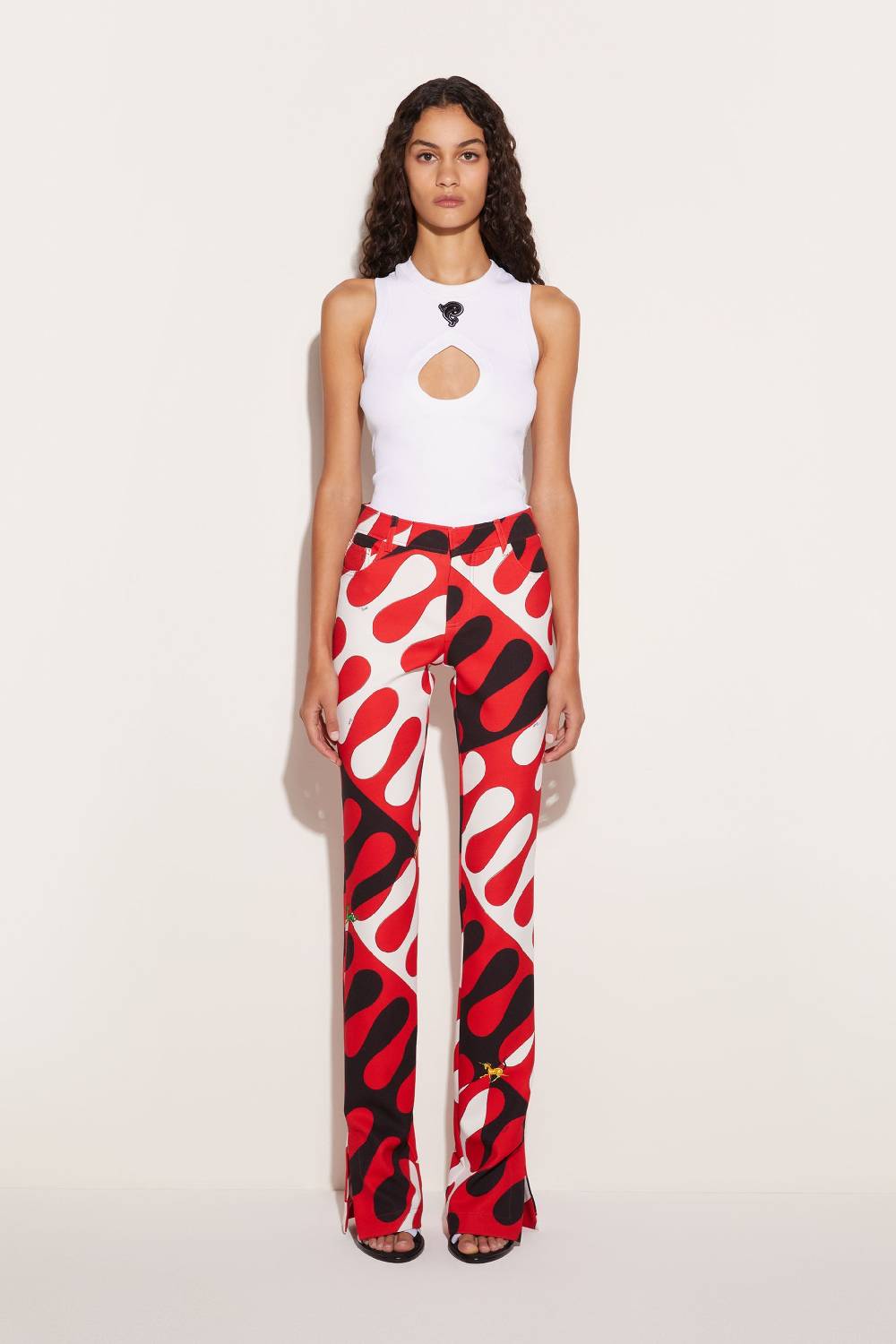 Pucci Pantaloni con stampa Leocorno Negozio online di fabbrica