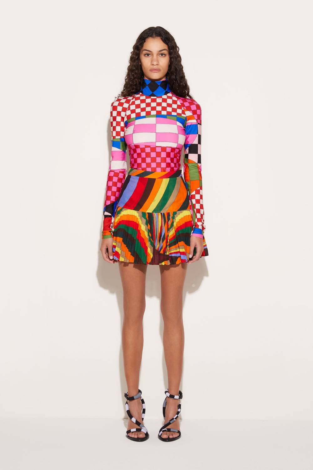 Pucci Mini abito con stampa Giardino Grande vendita