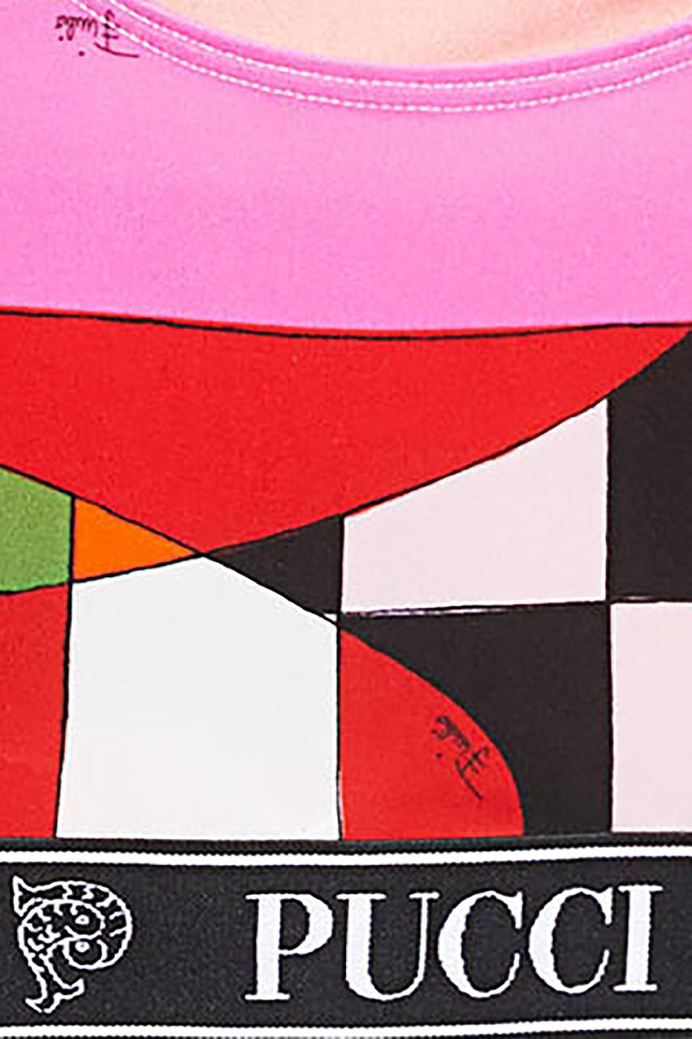 Pucci Crop top con stampa Giardino Shopping online
