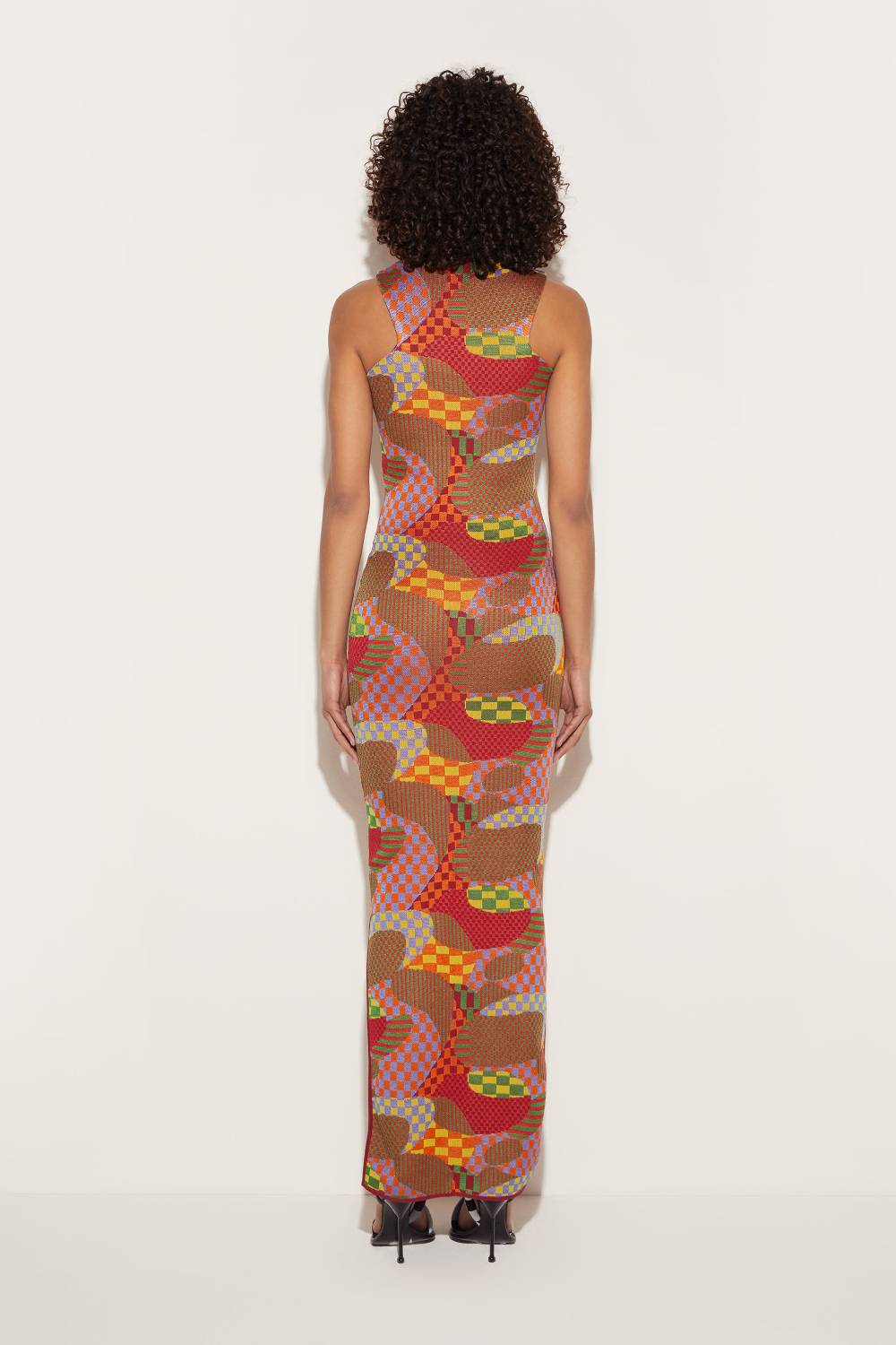 Pucci Abito lungo jacquard con motivo Giardino Vendite stagionali