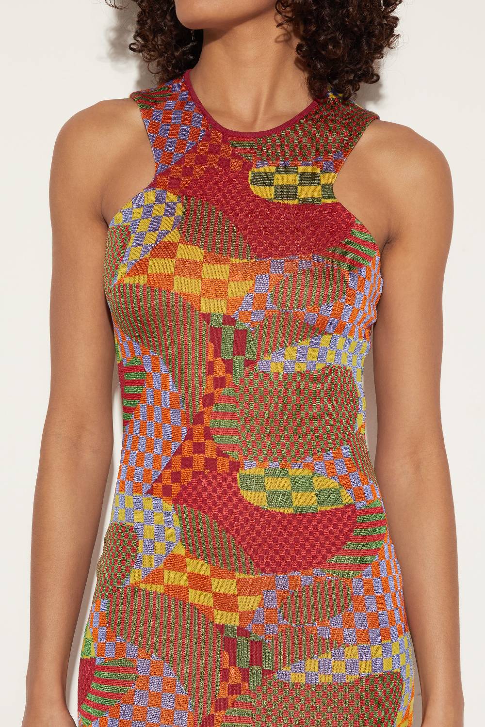 Pucci Abito lungo jacquard con motivo Giardino Vendite stagionali