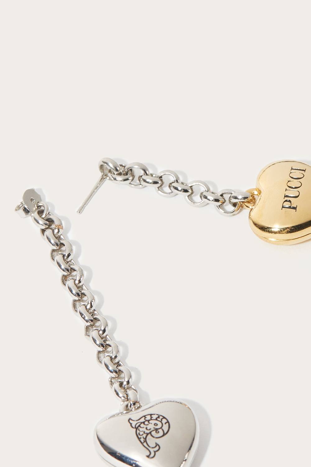 Pucci Orecchini pendenti con ciondoli a cuore Black Friday