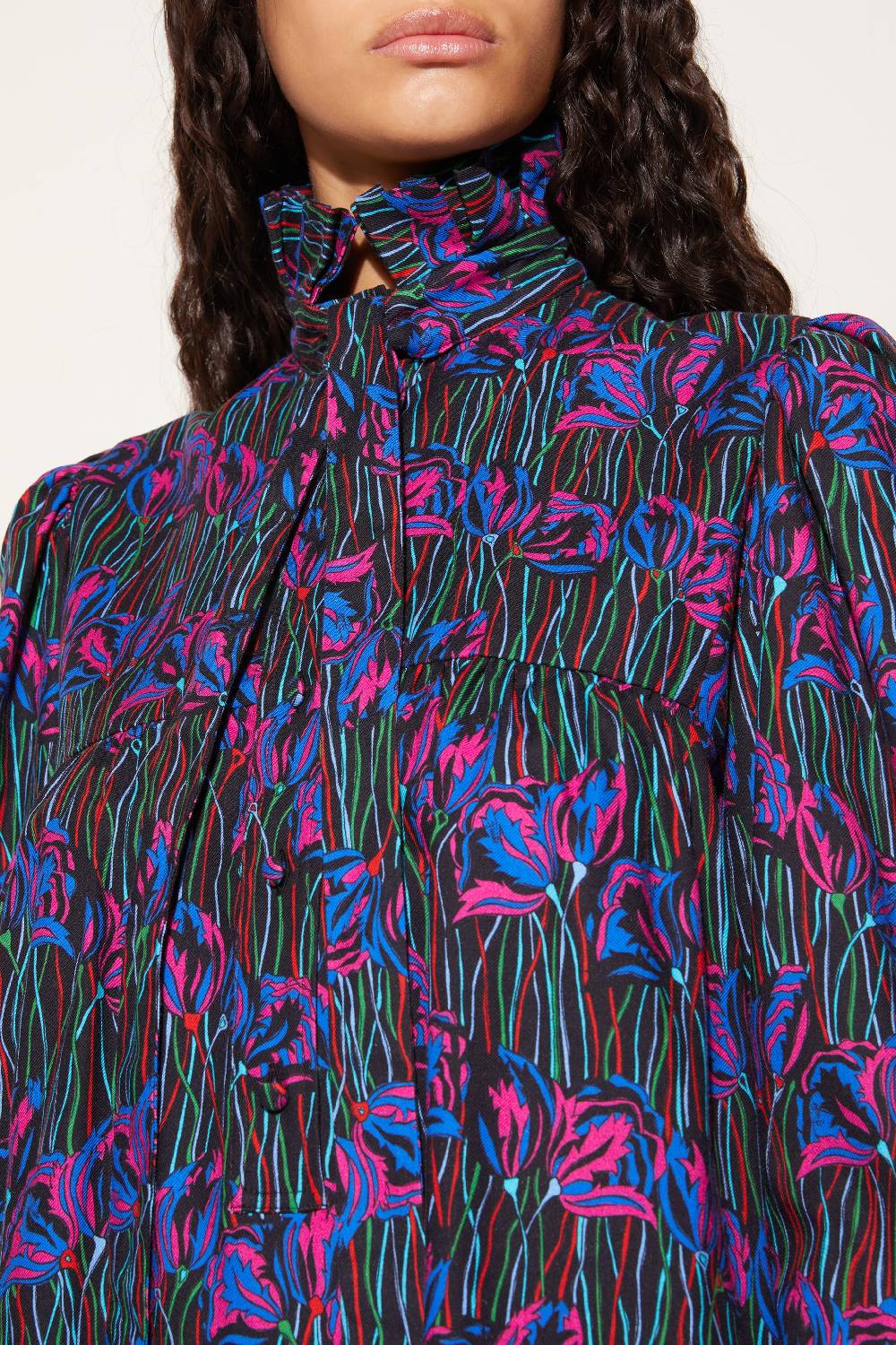 Pucci Mini abito con stampa Fior di Loto Online Outlet