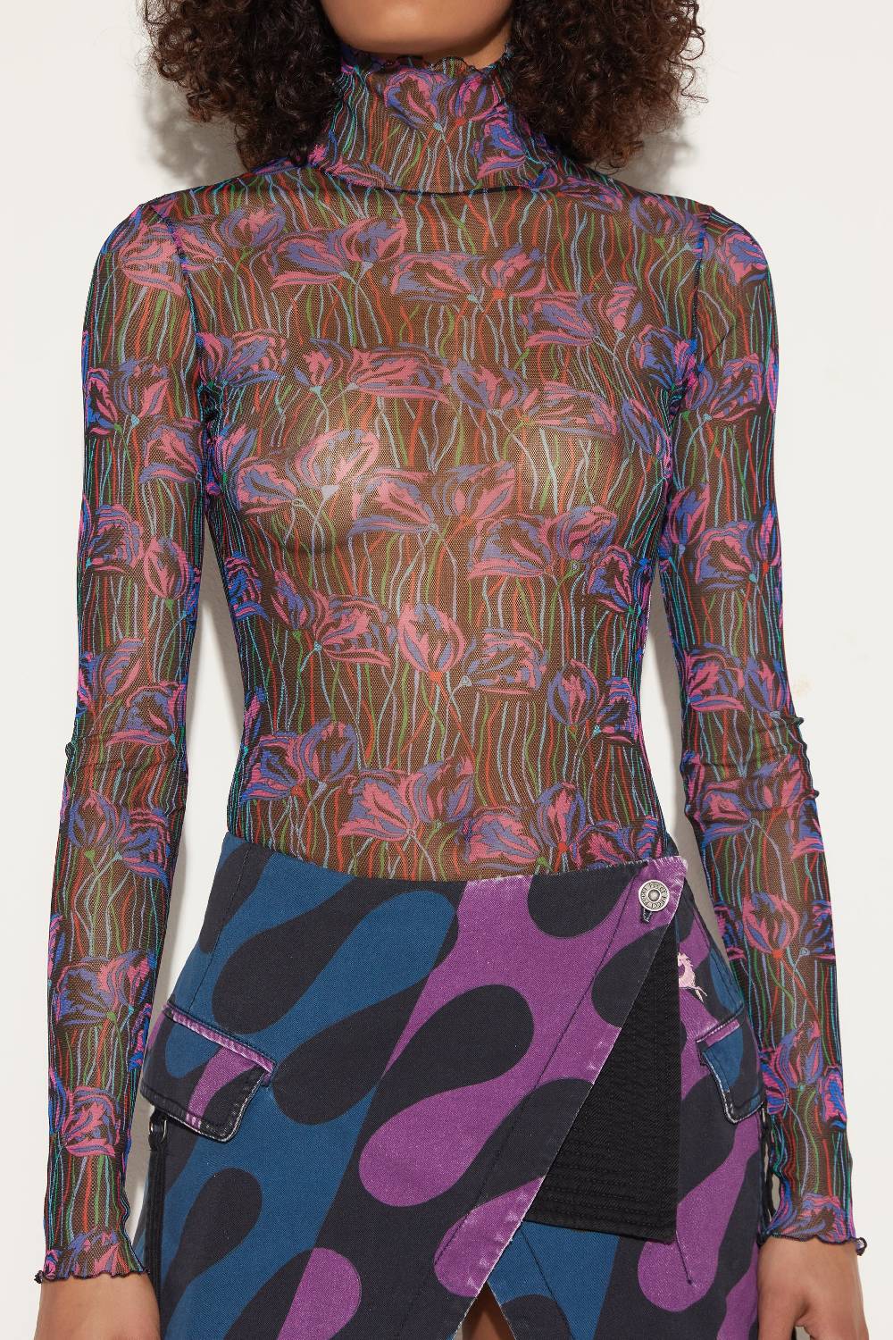 Pucci Top con stampa Fior di Loto Offerte esclusive