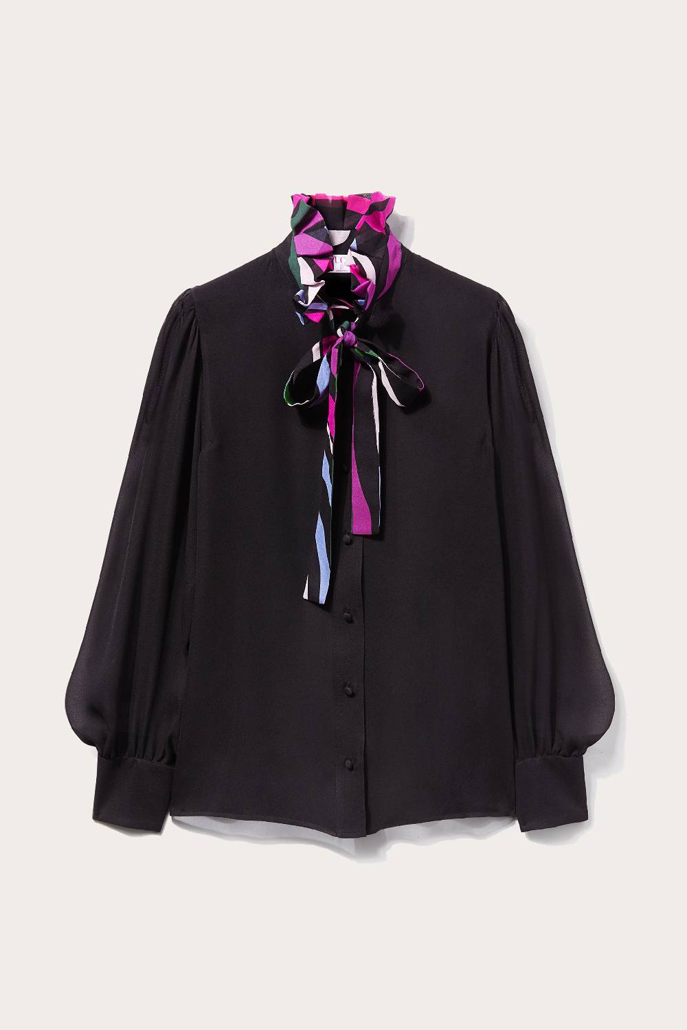 Pucci Camicia in seta con finiture Marmo Lightning offer