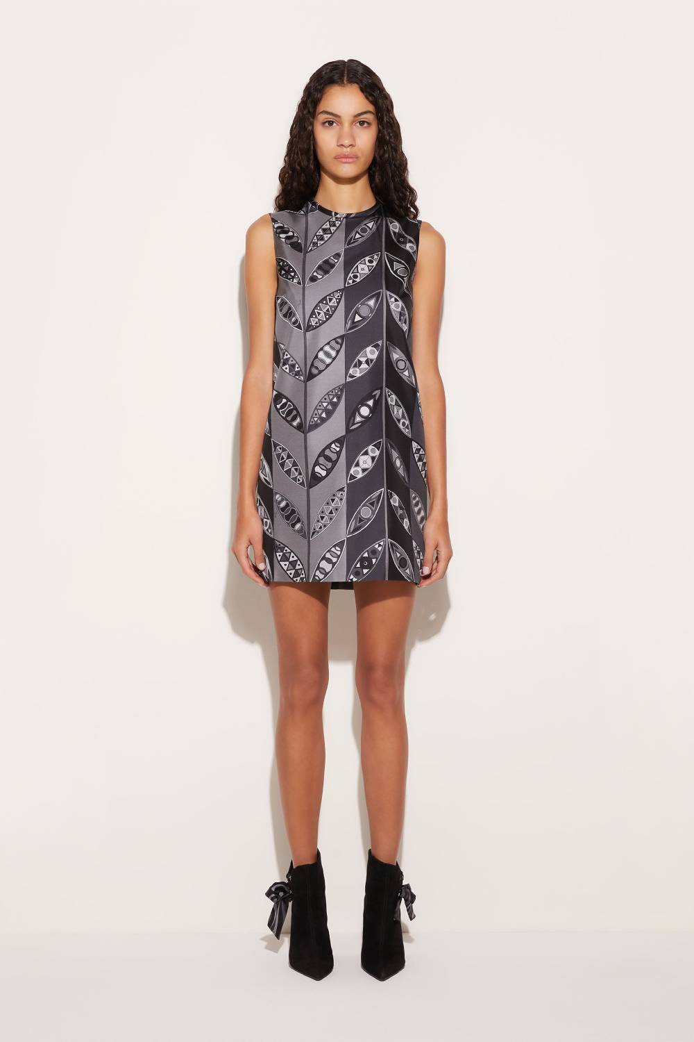 Pucci Mini abito in seta con stampa Girandole Offerte speciali