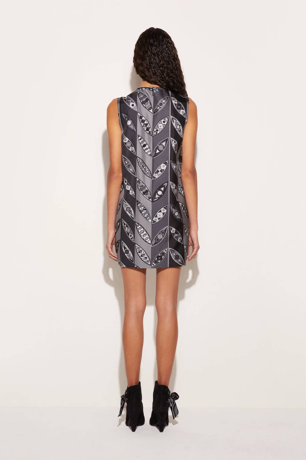 Pucci Mini abito in seta con stampa Girandole Offerte speciali