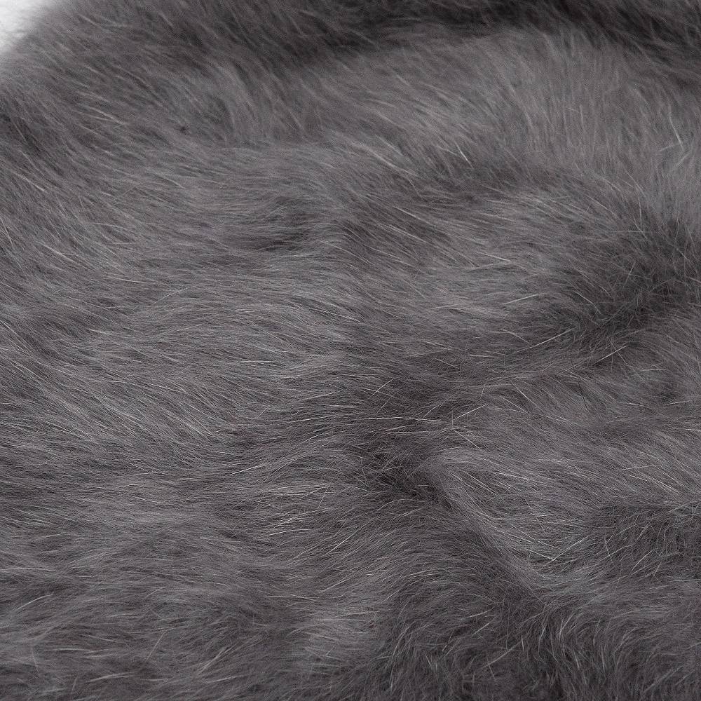 Reinhard Plank CUFFIA ANGORA ANTRACITE In Saldo