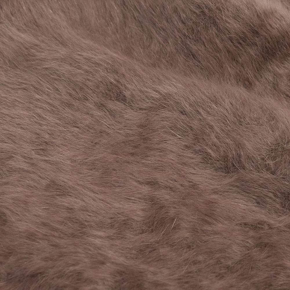 Reinhard Plank CUFFIA ANGORA TAUPE Negozi Online