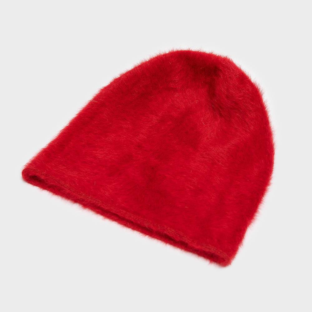 Reinhard Plank CUFFIA ANGORA ROSSA In Linea