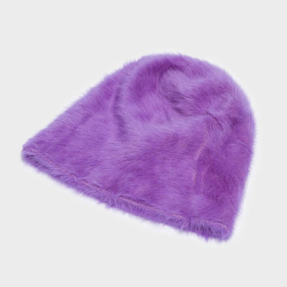 Reinhard Plank CUFFIA ANGORA VIOLA Qualità