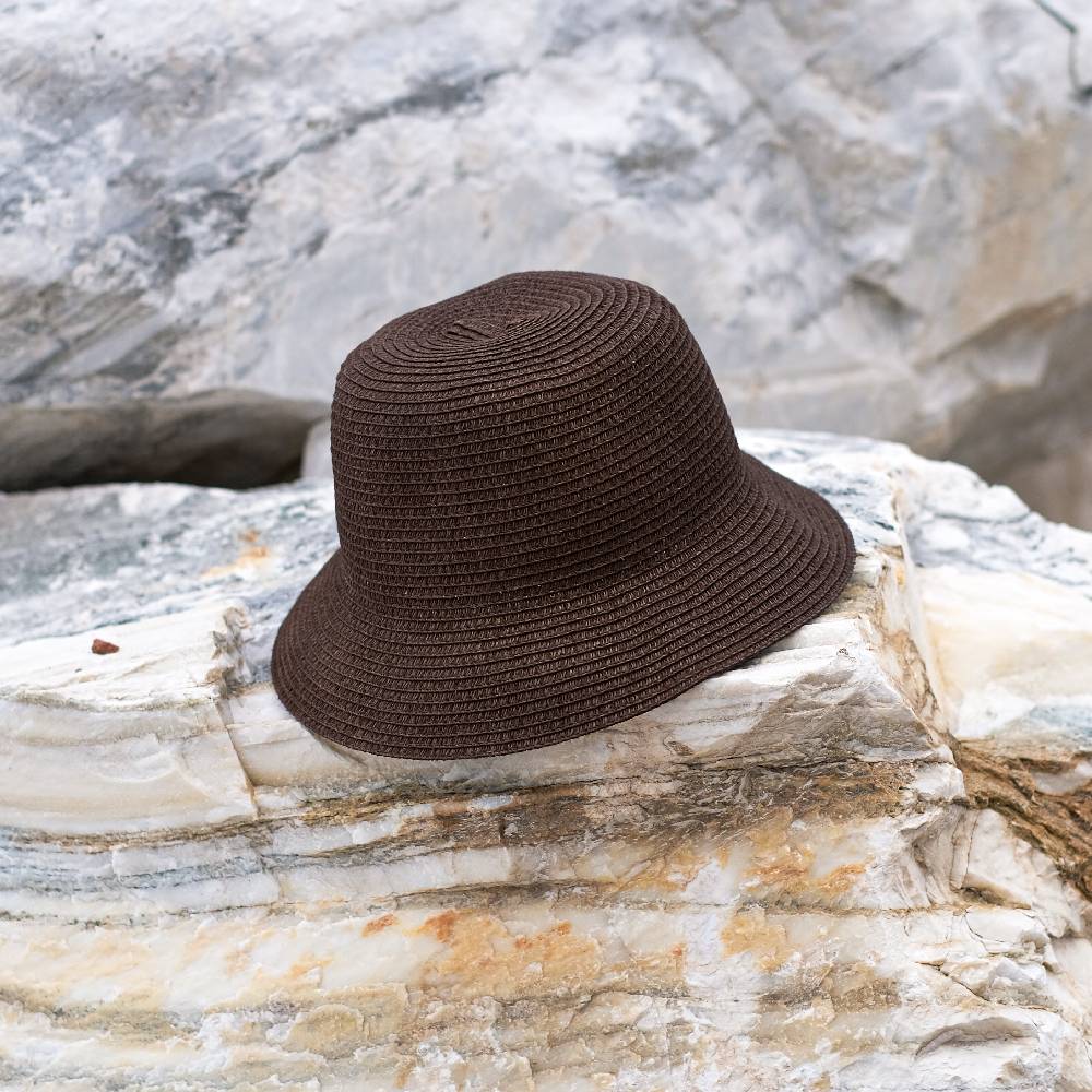 Reinhard Plank BUCKET STRAW T BROWN Offerta