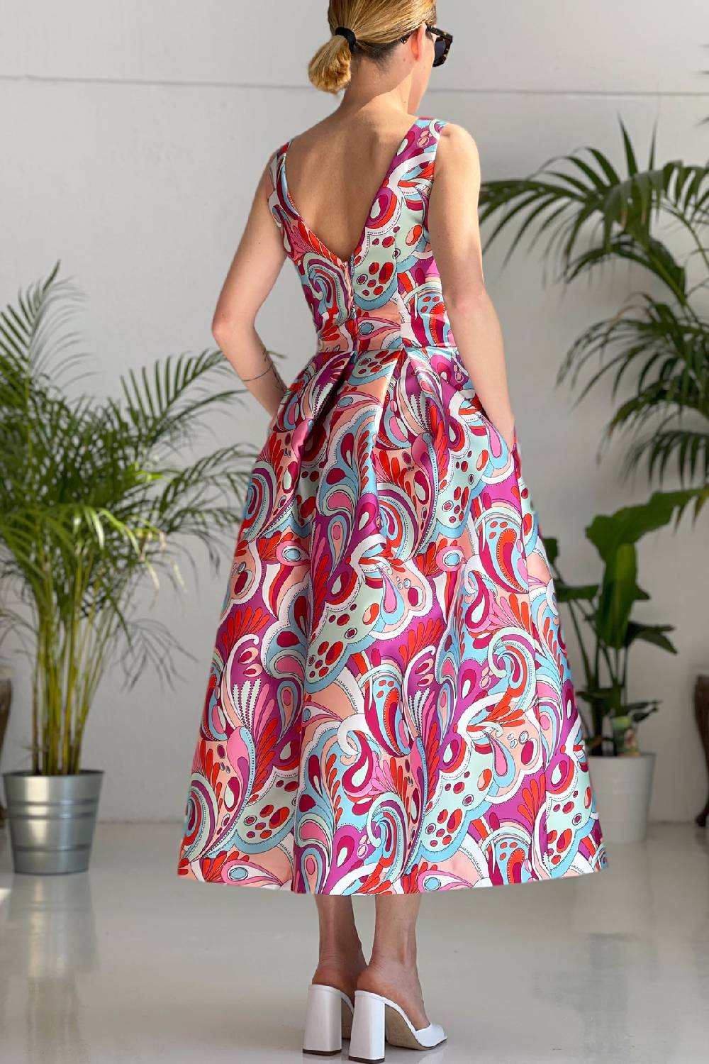 Lunatica Milano Abito Groovy Pink In Linea