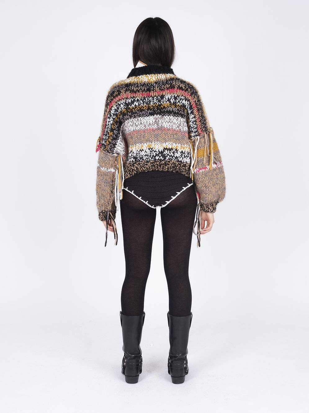 Of Handmade PURE RANDOM SWEATER ofhandmade Acquista Ora