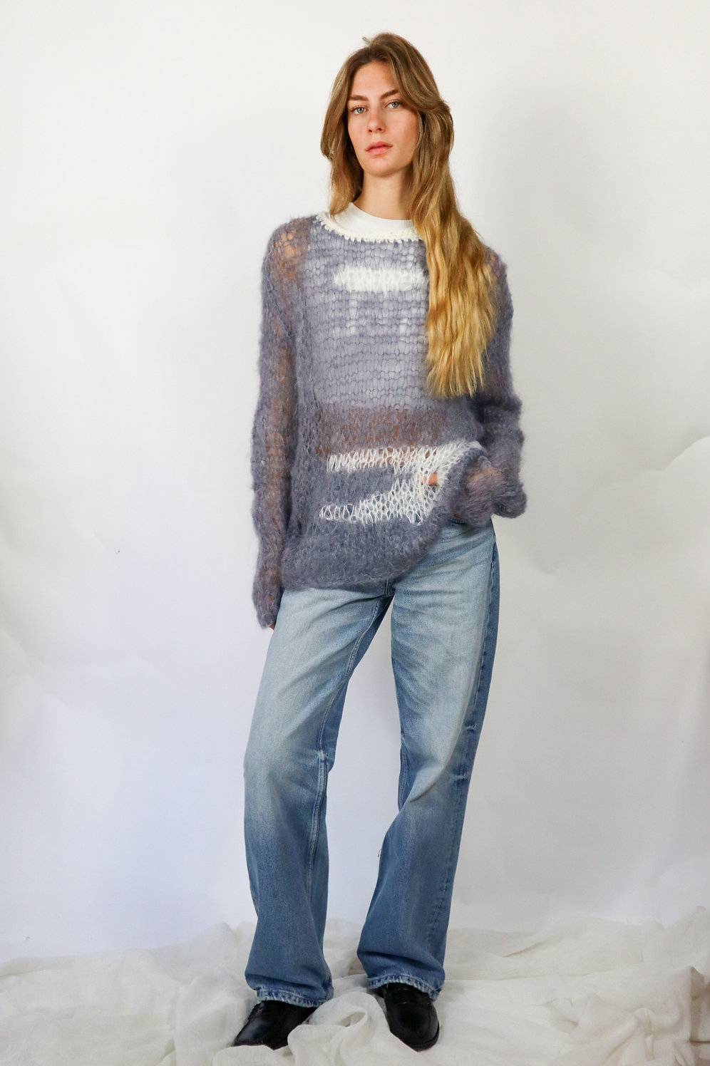 Of Handmade NET SWEATER ofhandmade Online