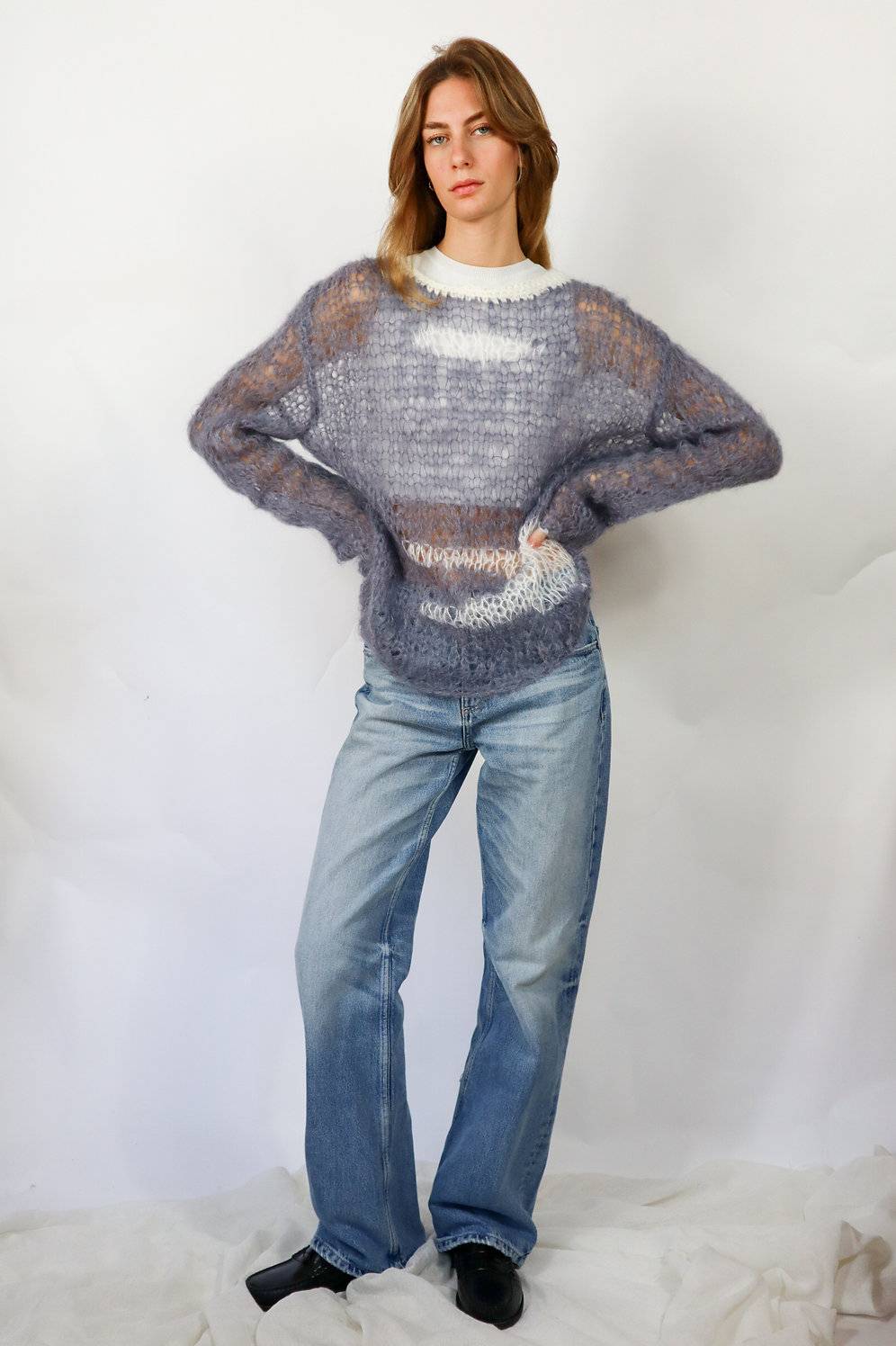 Of Handmade NET SWEATER ofhandmade Online
