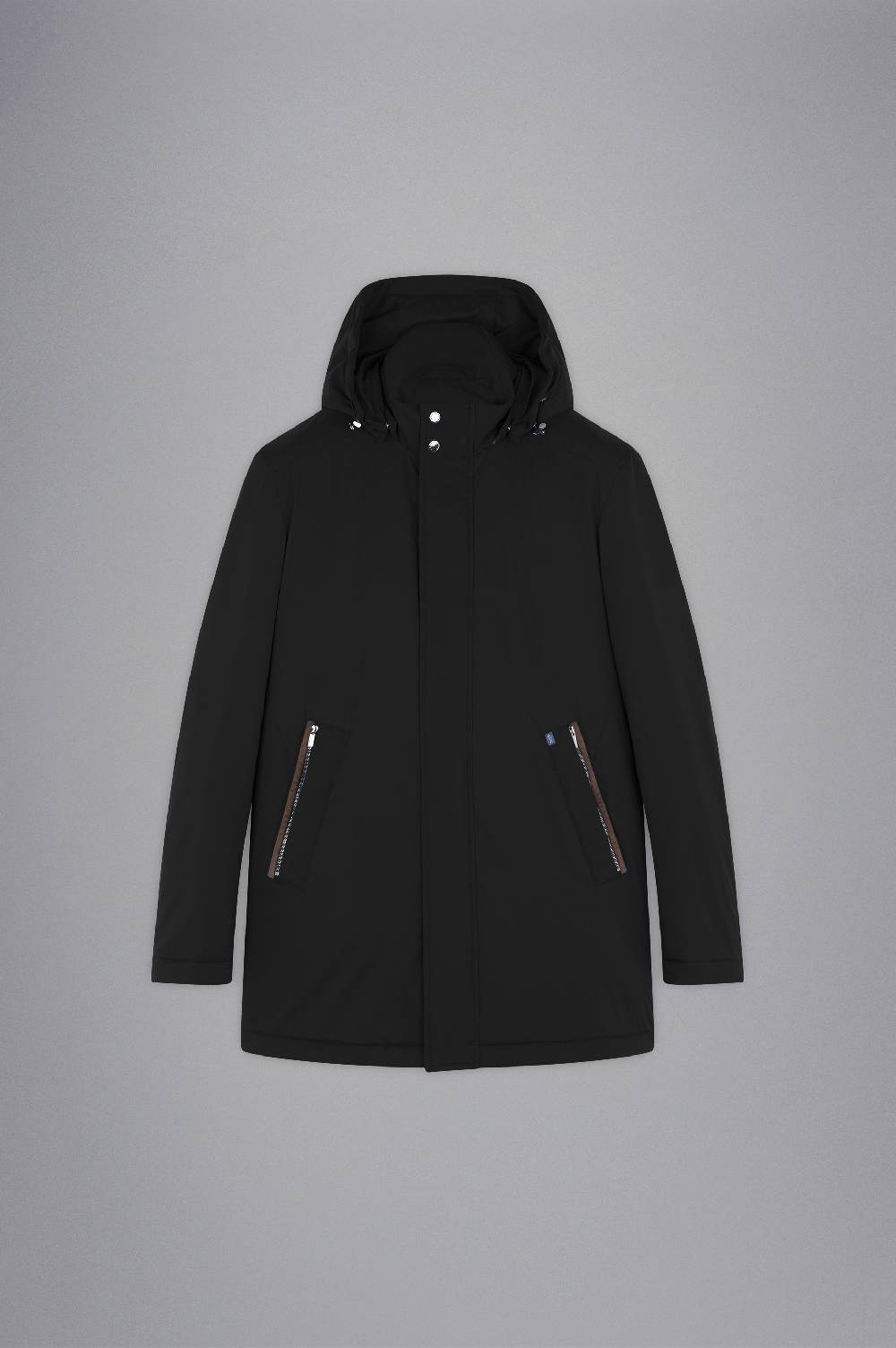 ﻿Paul & Shark Car Coat in Typhoon Platinum Paul & Shark Spedizione Gratuita