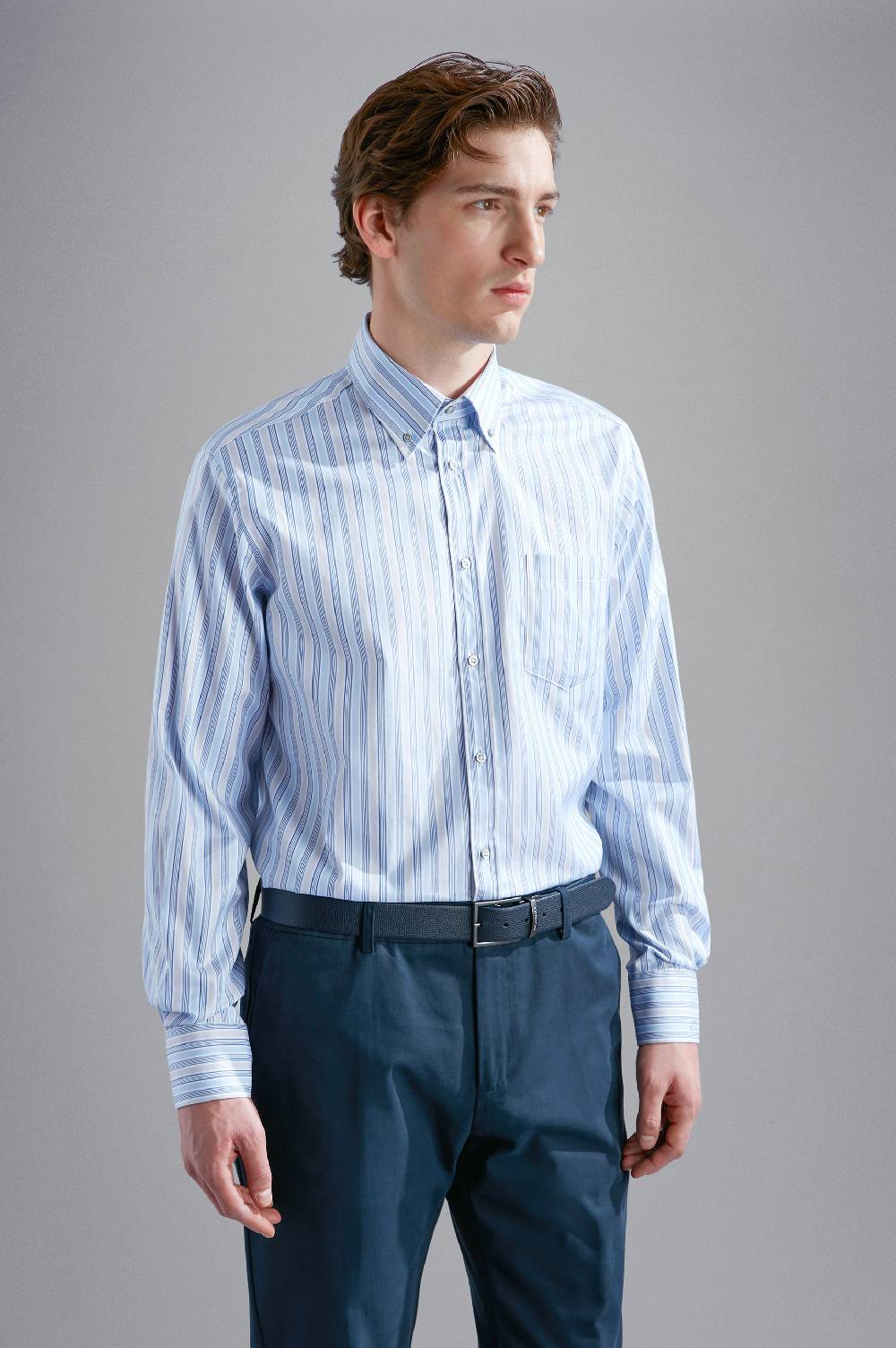 Paul & Shark Camicia in raso di cotone Paul & Shark Negozi Online