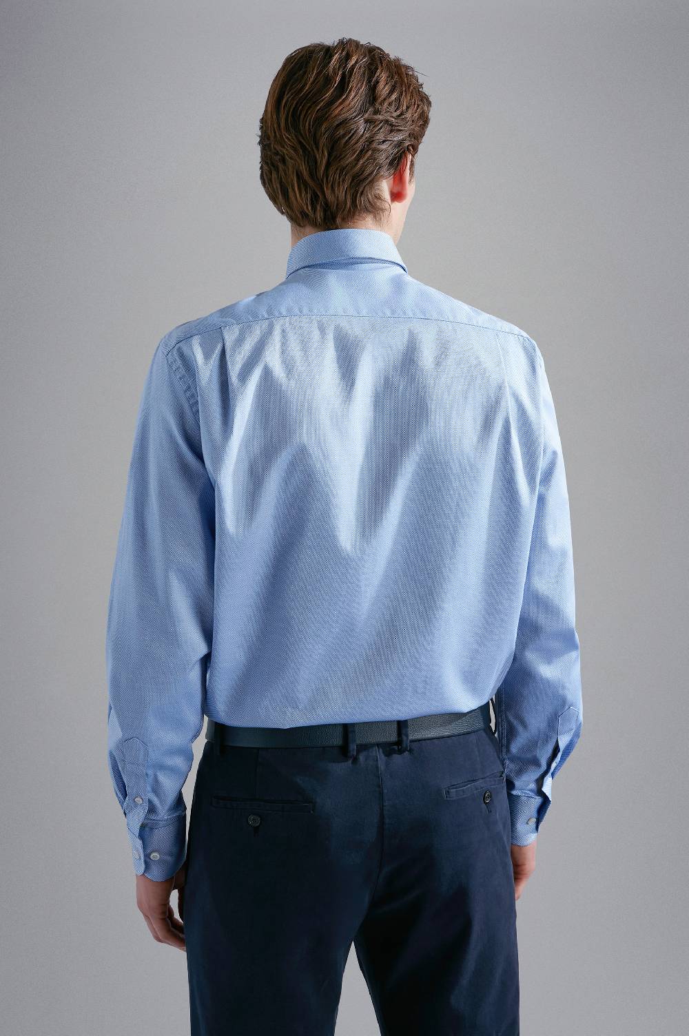 Paul & Shark Camicia in cotone con micro pattern Paul & Shark Sottocosto
