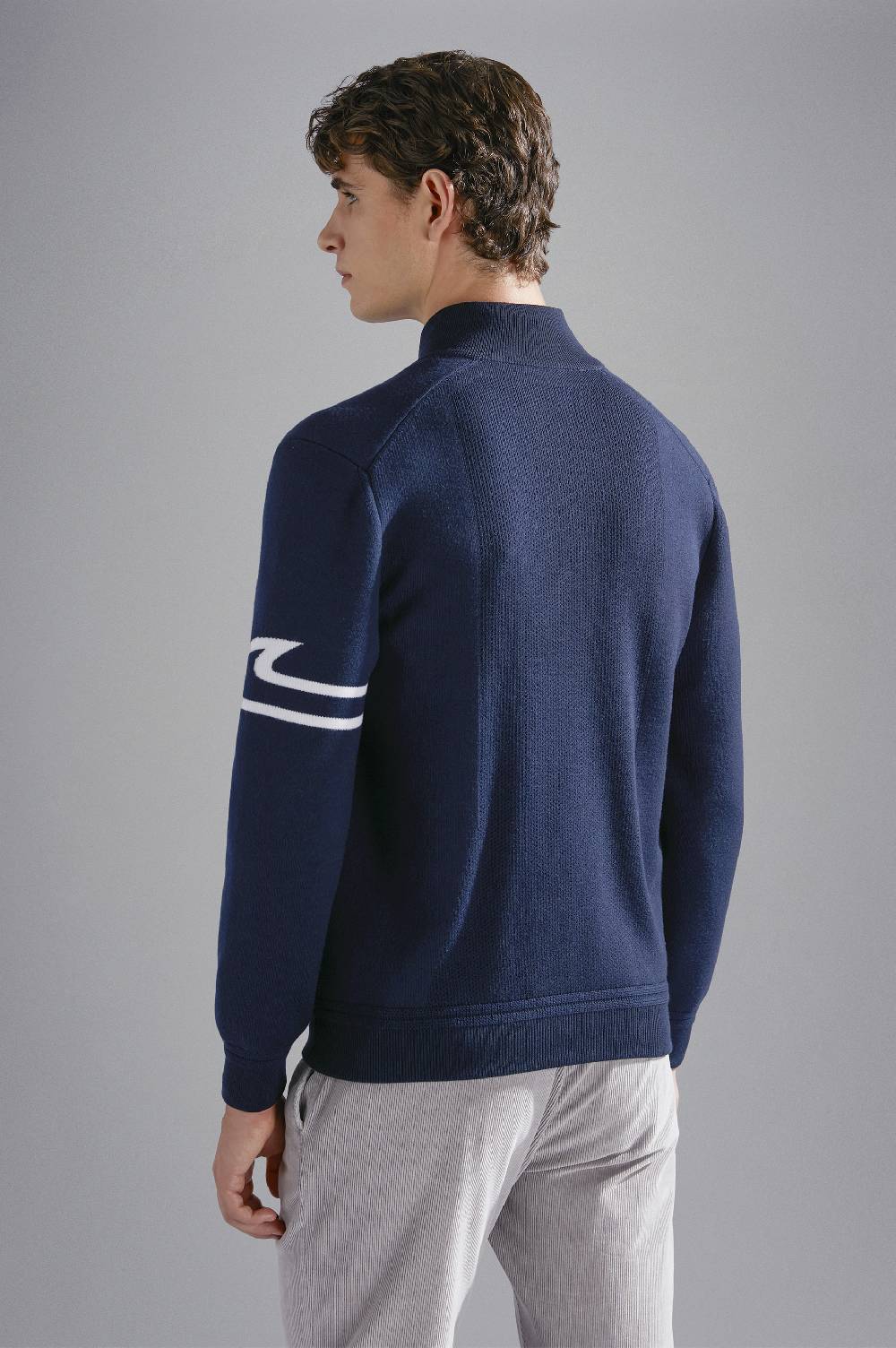 Paul & Shark Maglia Hybrid in lana e Typhoon® Paul & Shark Italy