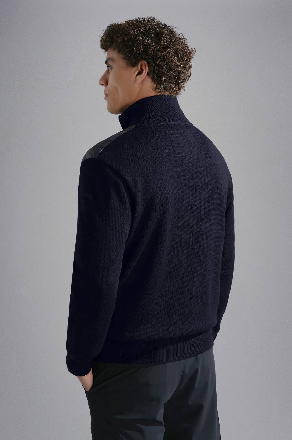 Paul & Shark Cardigan Hybrid in lana e nylon Paul & Shark Saldi Di Fabbrica