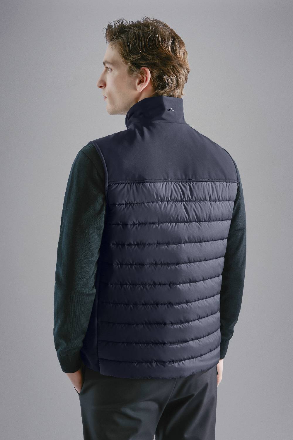 Paul & Shark Gilet Hybrid in Re-Shark Shell Paul & Shark In Saldo