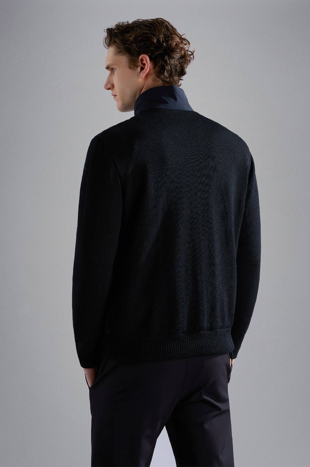 Paul & Shark Maglia Hybrid in lana e Typhoon® Paul & Shark Nuova