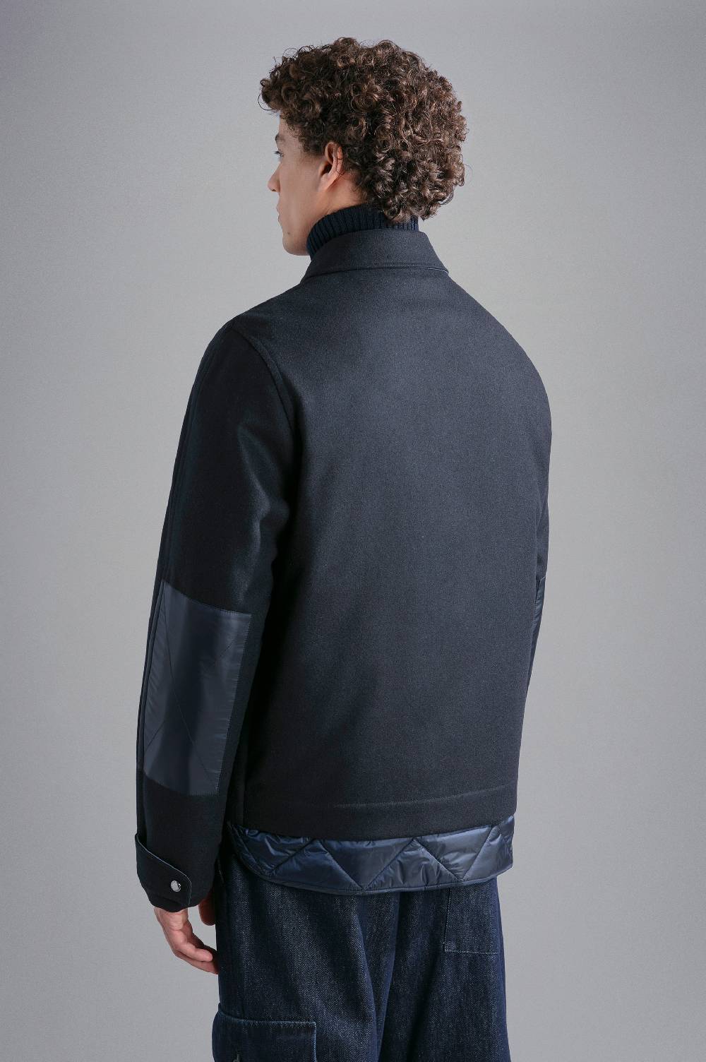 Paul & Shark Giubbotto in Re-Wool con fodera in nylon cangiante Paul & Shark 2025