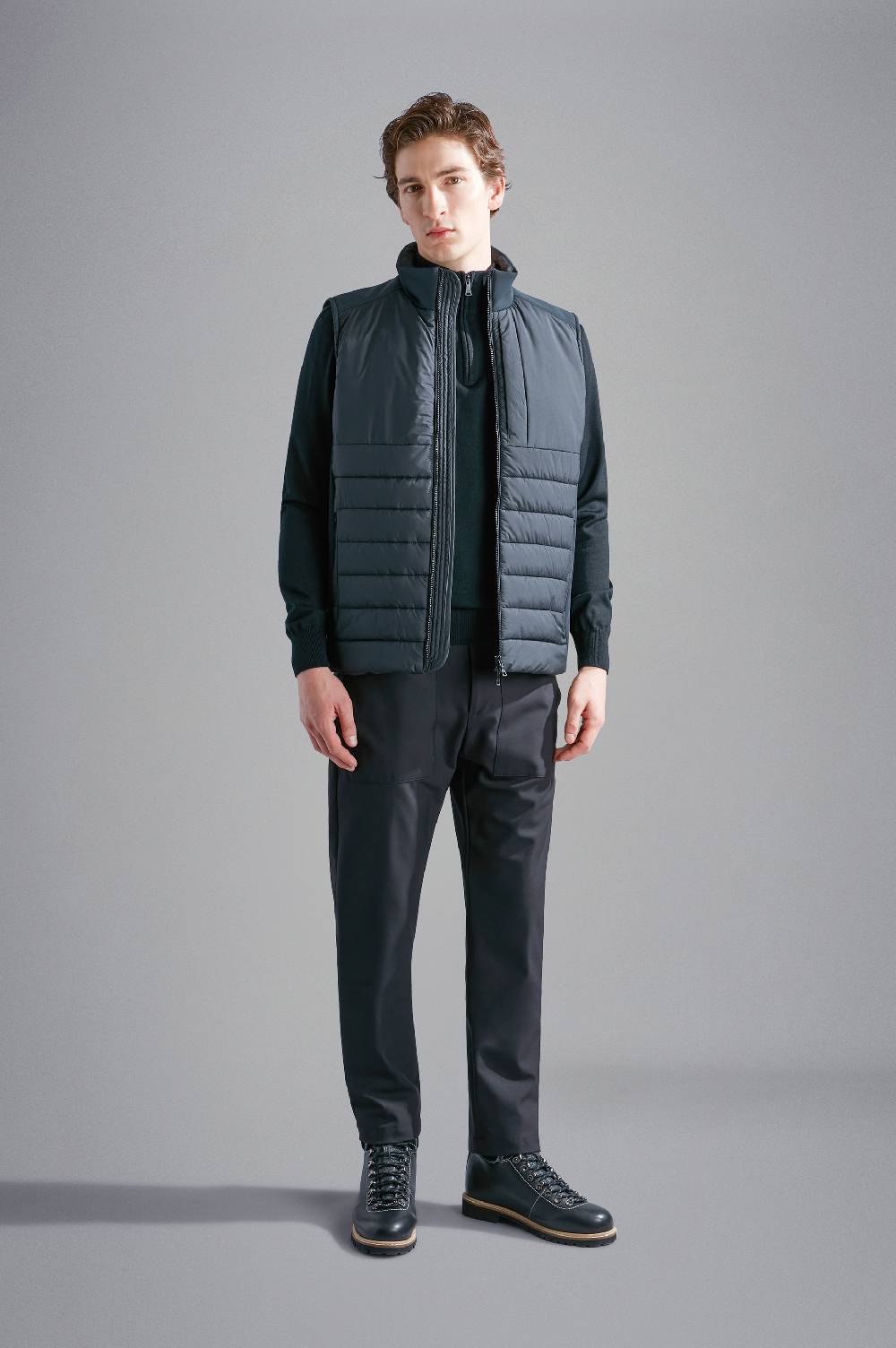Paul & Shark Gilet Hybrid in Re-Shark Shell Paul & Shark Italy