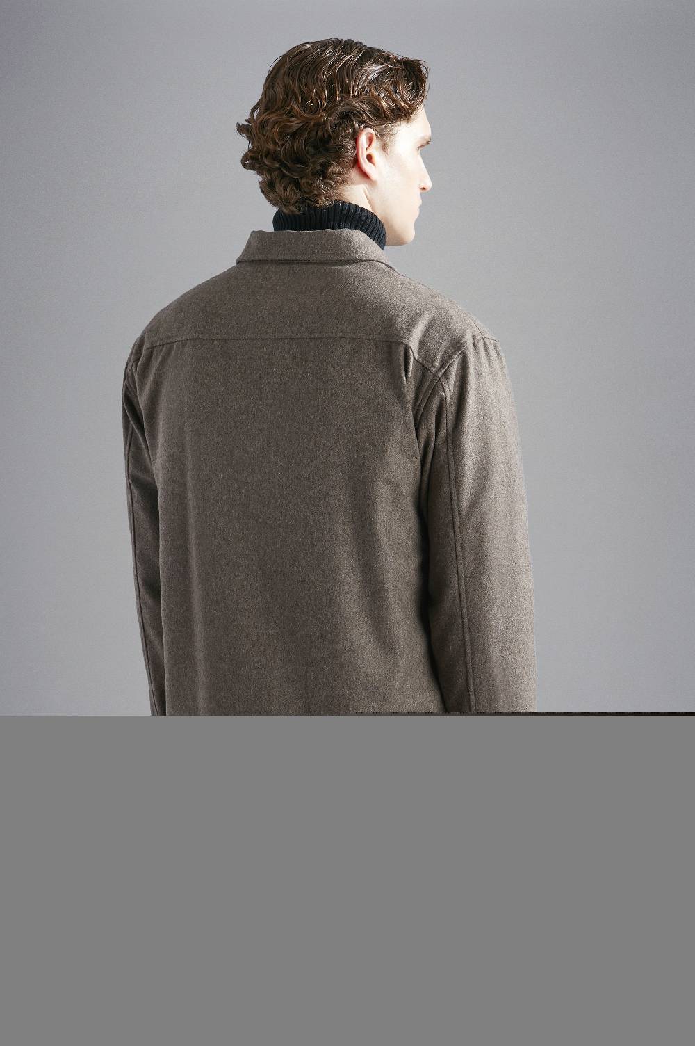 Paul & Shark Overshirt in lana tecnica Paul & Shark Italia