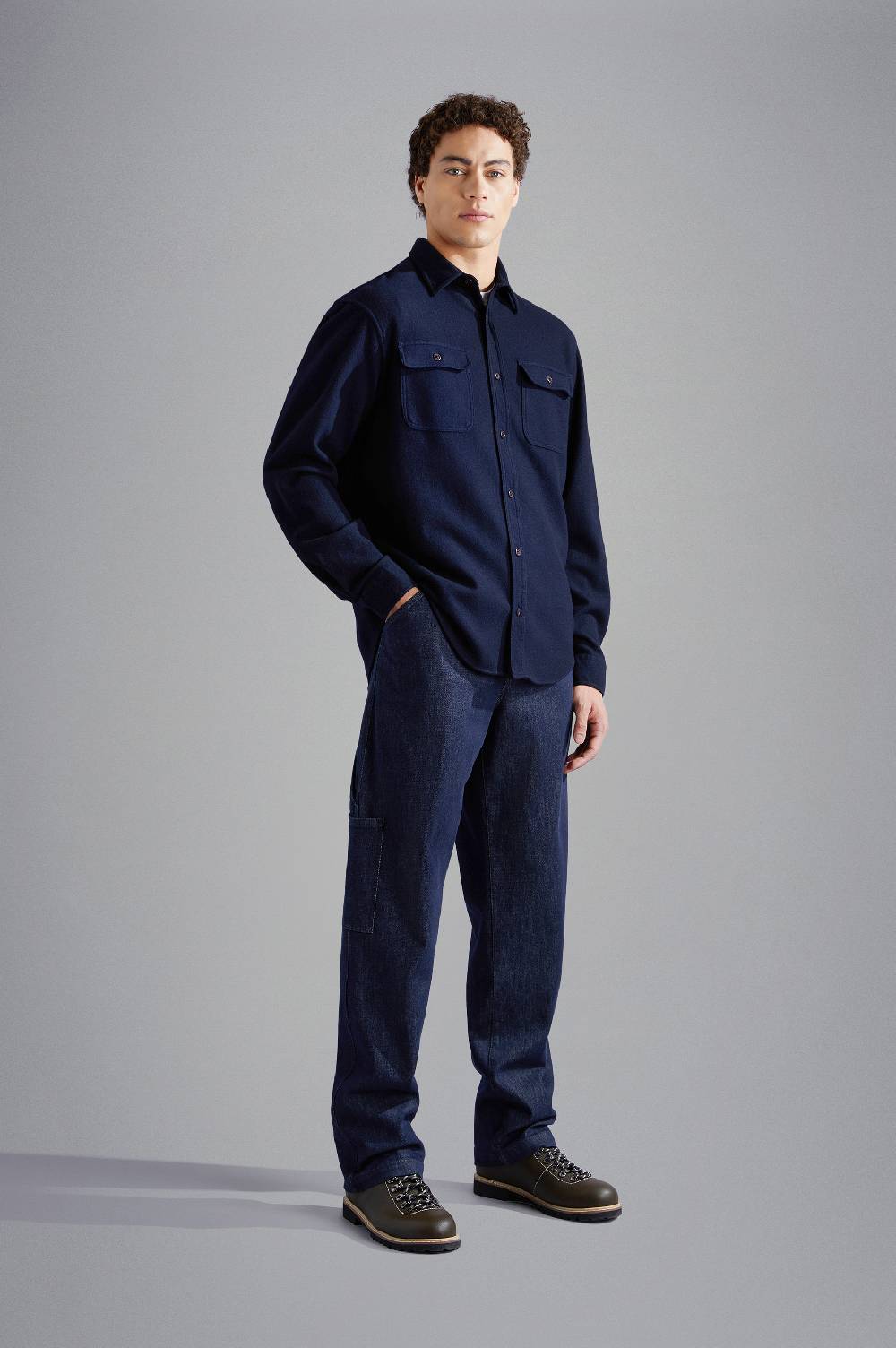 Paul & Shark Overshirt in lana Paul & Shark Qualità