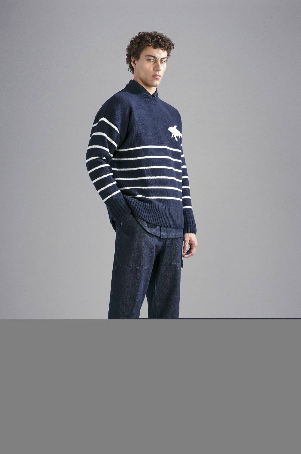 Paul & Shark Overshirt in Denim Paul & Shark Promozione