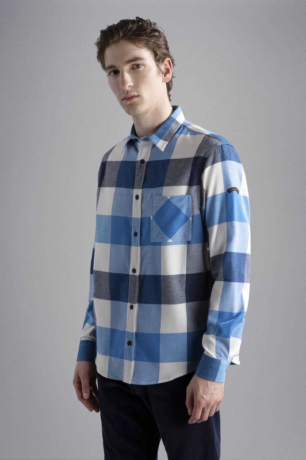 Paul & Shark Overshirt in flanella di cotone Paul & Shark Soddisfazione Garantita