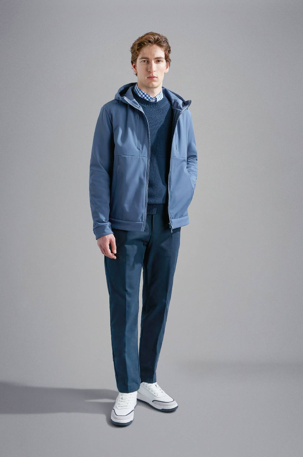 Paul & Shark Maglia in Re-Wool tinto capo Paul & Shark Acquista Ora