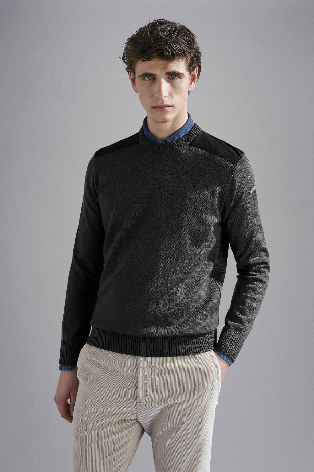 Paul & Shark Maglia in lana con inserti in Typhoon® Paul & Shark Convenienza